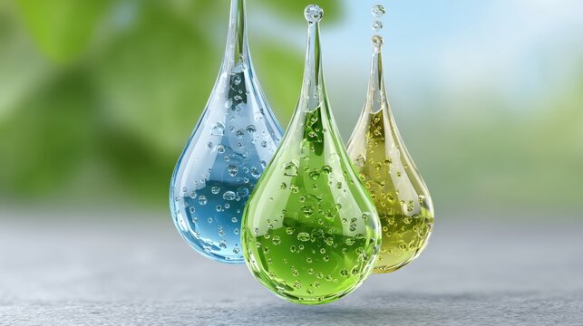 Exploring the Vibrant Intersection of Green Finance and Sustainable Investment Strategies through Artistic Water Drops