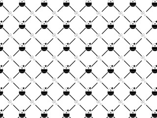 イースターのポップでかわいい背景素材 © 兎卵メル