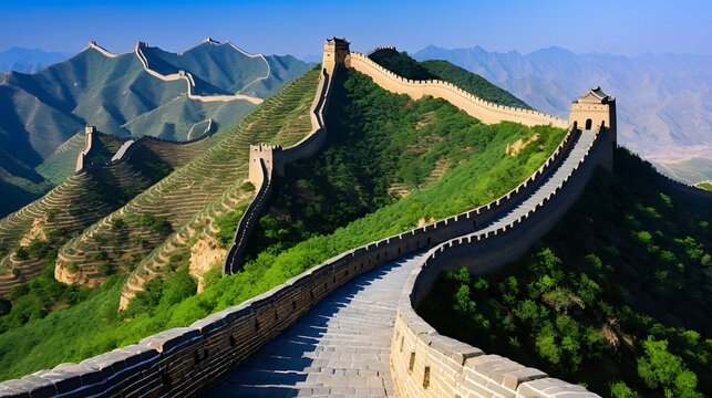 Gran Muralla China en el tramo de Jinshanling a Simatai