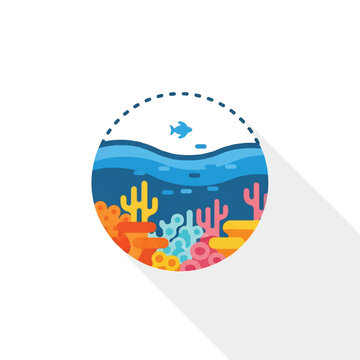 Colorful Coral Reef Fish Marine Life 4.