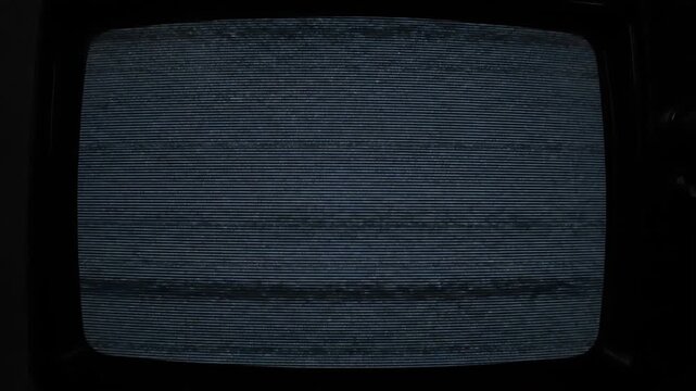 Retro CRT scanline texture for 4k video background overlay