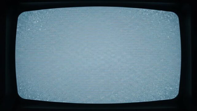 Vintage CRT scanline texture effect for 4k video