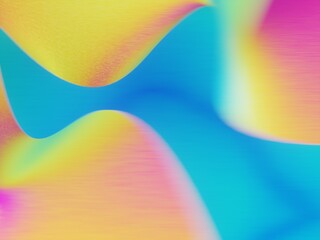 Vibrant abstract fluid gradient background with soft color waves