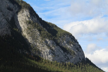 Obraz premium mountain landscape with clouds