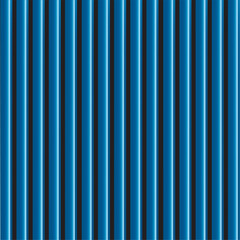 Obraz premium Rhythmic Verticality: An abstract pattern of repeating vertical lines in shades of blue, creating a sense of order, depth and subtle visual interest.