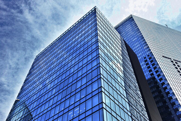 Obraz premium 高層ビル オフィス街