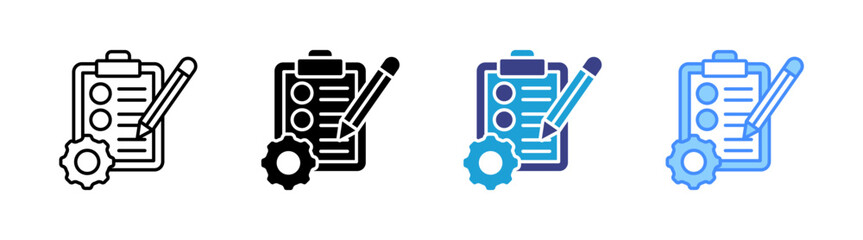 Testing icon set multiple style collection