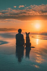 Fototapeta premium Beach Sunset