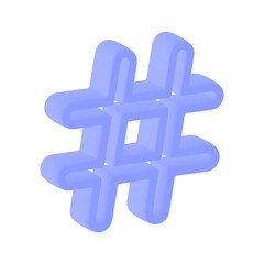 Obraz premium “3D Social Media and Communication Icons Set – Modern UI Interface Symbols, Blue Glossy 3D Icon Collection”