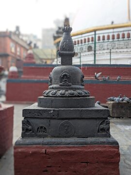 Buddhist Mahayana Chaitya from Kathmandu Valley, Nepal.
