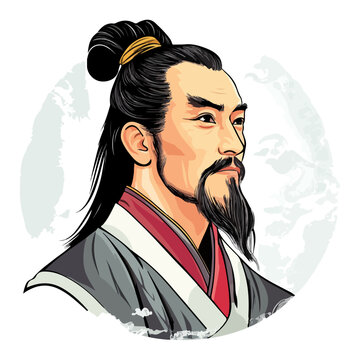 asia, dragon boat festival, celebration, qu yuan, vector, transparent background, person