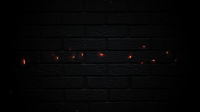 March 2036 Text Neon Glowing Year Month & Date Animation