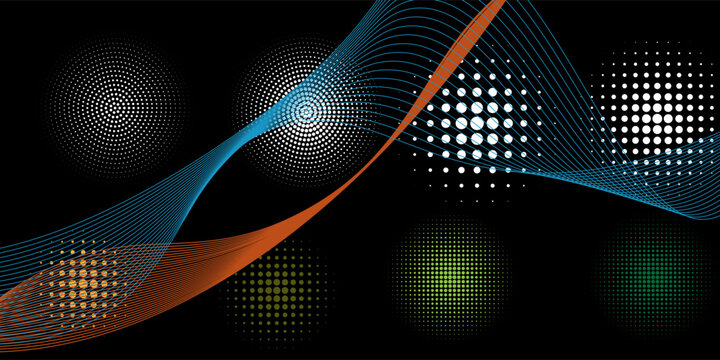 Royalty-free abstract blue orange background. High quality image. Light leaks. Can use overlay.
