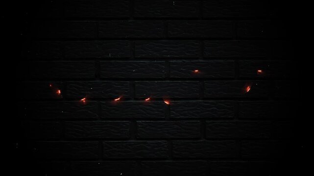 August 27 Text Neon Glowing Month Date Animation