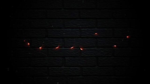 August 31 Text Neon Glowing Month Date Animation