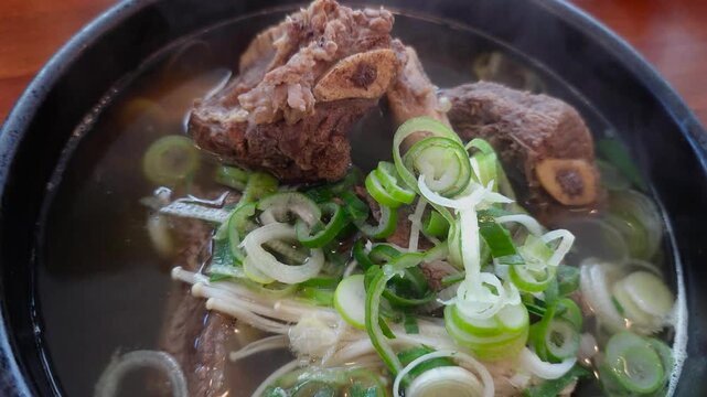 한국,음식,갈비탕,소고기,Korean food, galbitang, beef	