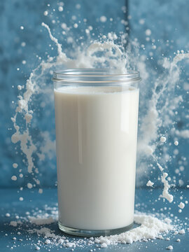 A powdered dairy product used in food and beverage manufacturing, formulated to enhance texture, flavor, and