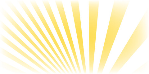 Fototapeta premium Yellow abstract background with light of sunburst. yellow starburst with halftone. sun ray retro background with flash