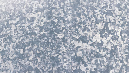 Abstract Texture of Ice Crystals on a Frozen Surface in Winter