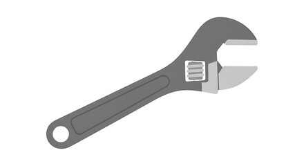 Obraz premium Adjustable Wrench Tool Hardware.
