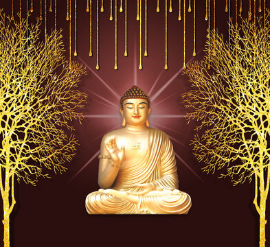 buddha statue in lotus position