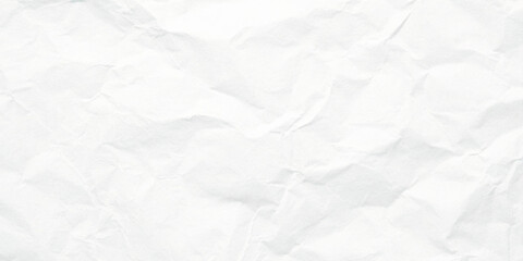 Obraz premium abstract white crumpled paper texture featuring soft wrinkles and natural folded creases minimal monochrome surface for design backdrop