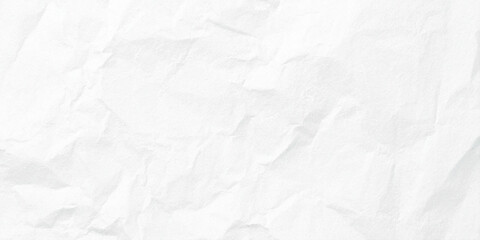 Obraz premium abstract white crumpled paper texture featuring soft wrinkles and natural folded creases minimal monochrome surface for design backdrop