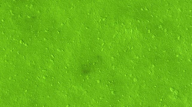 Seamless looping green sponge texture scrolling horizontally in 4K resolution, 3d rendering.