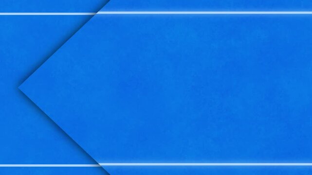 Blue Glossy Panel With Subtle Arrow Shape Modern Interface Background.