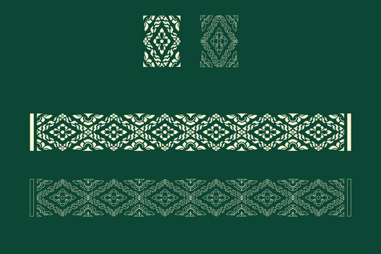 Khmer art drawing. Vector illustrator design