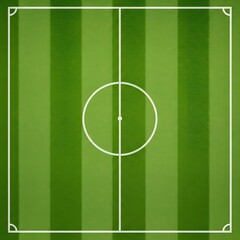 Obraz premium Soccer field diagram