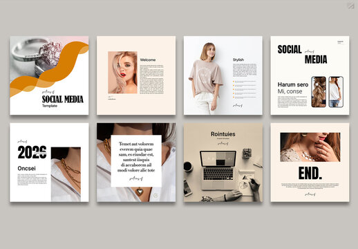 Social Media Post Layout