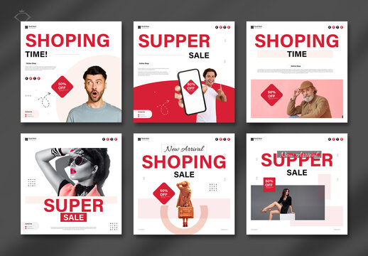 Shopping Sale Social Media Post