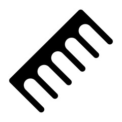 Obraz premium Flea Comb Vector Glyph Icon Design