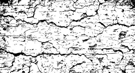 Obraz premium Wall cracked with peeling paint surface texture, grungy background featuring grunge effect, worn out, decay with