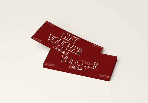 Discount Voucher Mockup