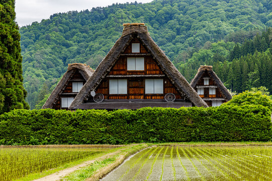 岐阜県　白川郷の風景