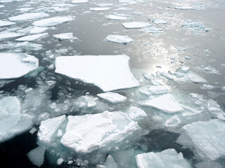 オホーツク海の海を流氷（紋別） © tawa--mana