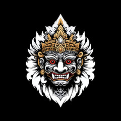 Obraz premium Balinese Barong Mask