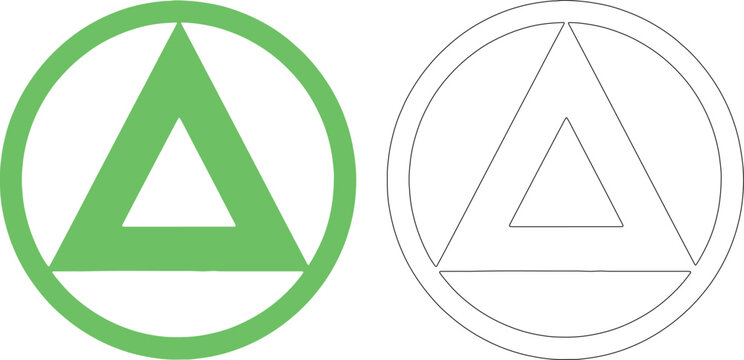 Triangle Outline Images – Browse 233,887 Stock Photos, Vectors, and ...