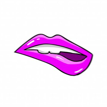 Kiss Lips Woman Female Alpha Channel
