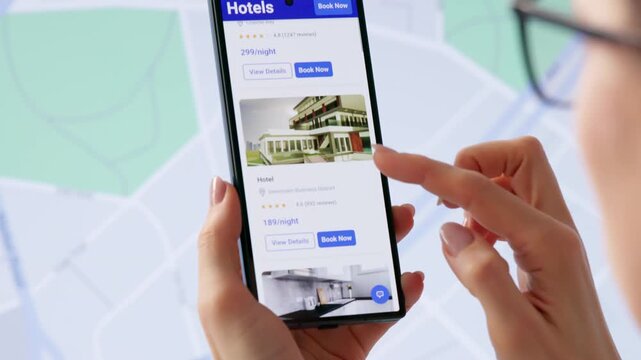 Travel Agent Using Phone And Computer