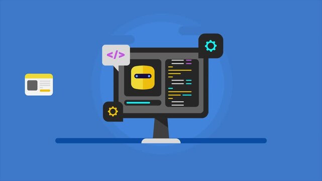 AI coding agent automatically produce structured code for mobile software and full stack web application development.