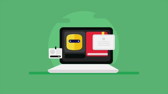 AI learning assistant in digital education, personalized study support, sharing knowledge base, exam guidance and successful course certification process.