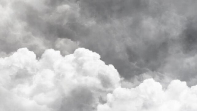 Journey Through Thick and Gloomy Storm Clouds
