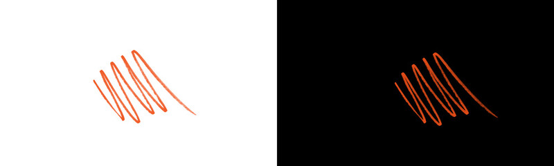 Dark Neon Orange Slanted Stroke Group Glow Particle Abstract Black