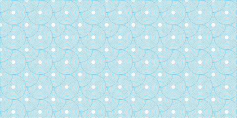 Modern abstract colorful circle line pattern background. Seamless design for banner and wave overlapping geometric wallpaper design. Modern and feminine themes. © armans
