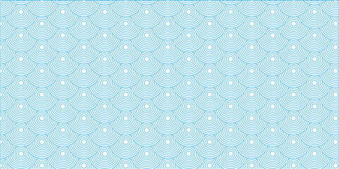 Modern abstract colorful circle line pattern background. Seamless design for banner and wave overlapping geometric wallpaper design. Modern and feminine themes. © armans