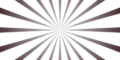 Obraz premium Dark Grey Sunburst Rays Background with Gradient Effect and White Space for Text and Design Elements