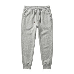 Casual grey heather drawstring sweatpants © BTG